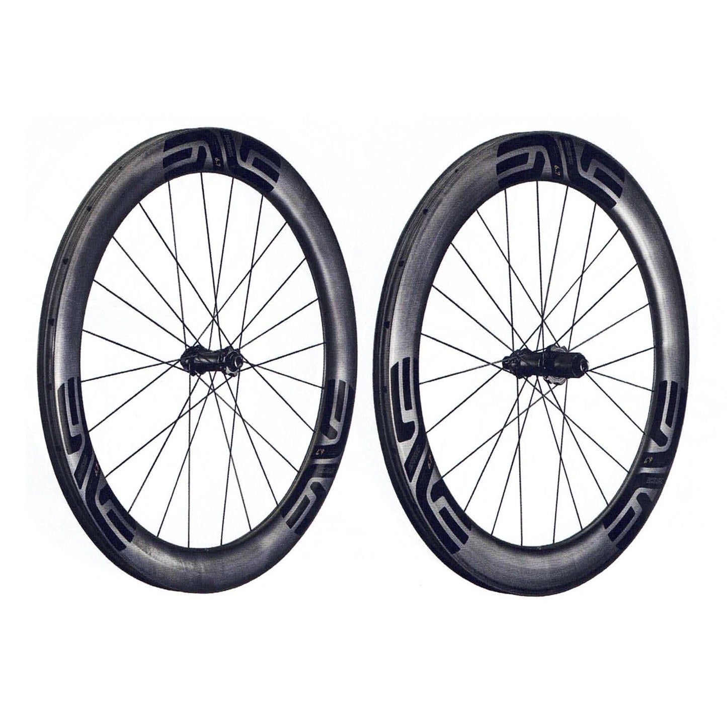 Paire de roues enve 6,7 dB - noir