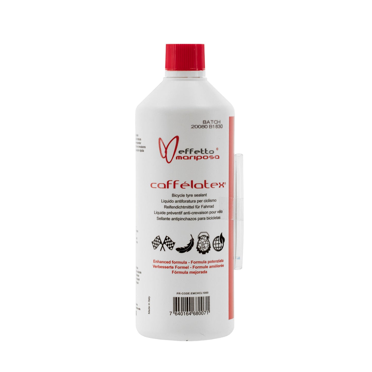 Mariposa Caffèlatex Effet Scellant Anti-crevaison Liquide 1000 ml