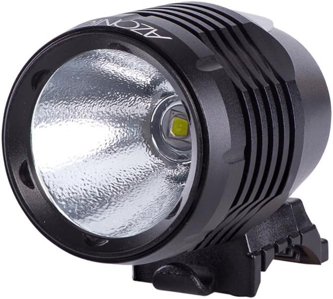 Luz delantera para casco azónico ben 1200 lúmenes casco
