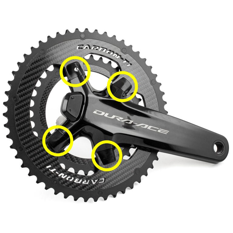 Viti and Cover Kit Carbon Ti X-Cover Shimano Dura Ace 9200