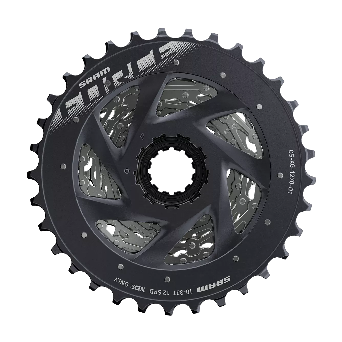 SRAM -Kraft AXS D2 Disc HRD 2x12V -Gruppe