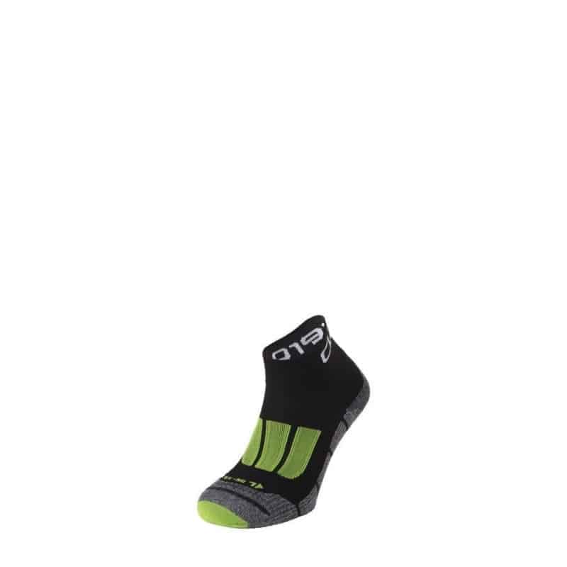 3 pairs cycling socks ci.zero race socks, gray-black-green