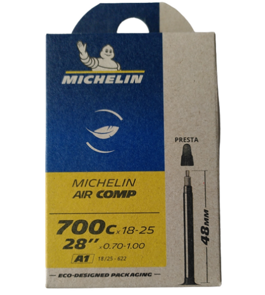 Michelin Air Comp 700x18-25 Presta 48mm klep