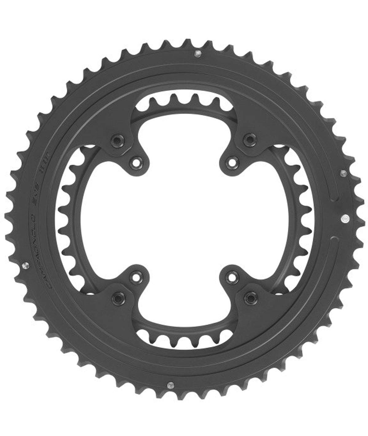 Campagnolo Super Record WRL 13-speed chainring set.