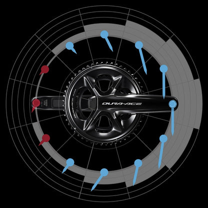 Guarnitura Shimano Dura Ace FC-R9200-P Power Meter 2x12v