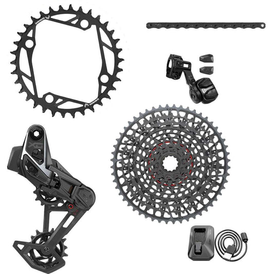 SRAM X0 Eagle AXS Transmission E-MTB 104 BCD T-Type ohne Pedagle