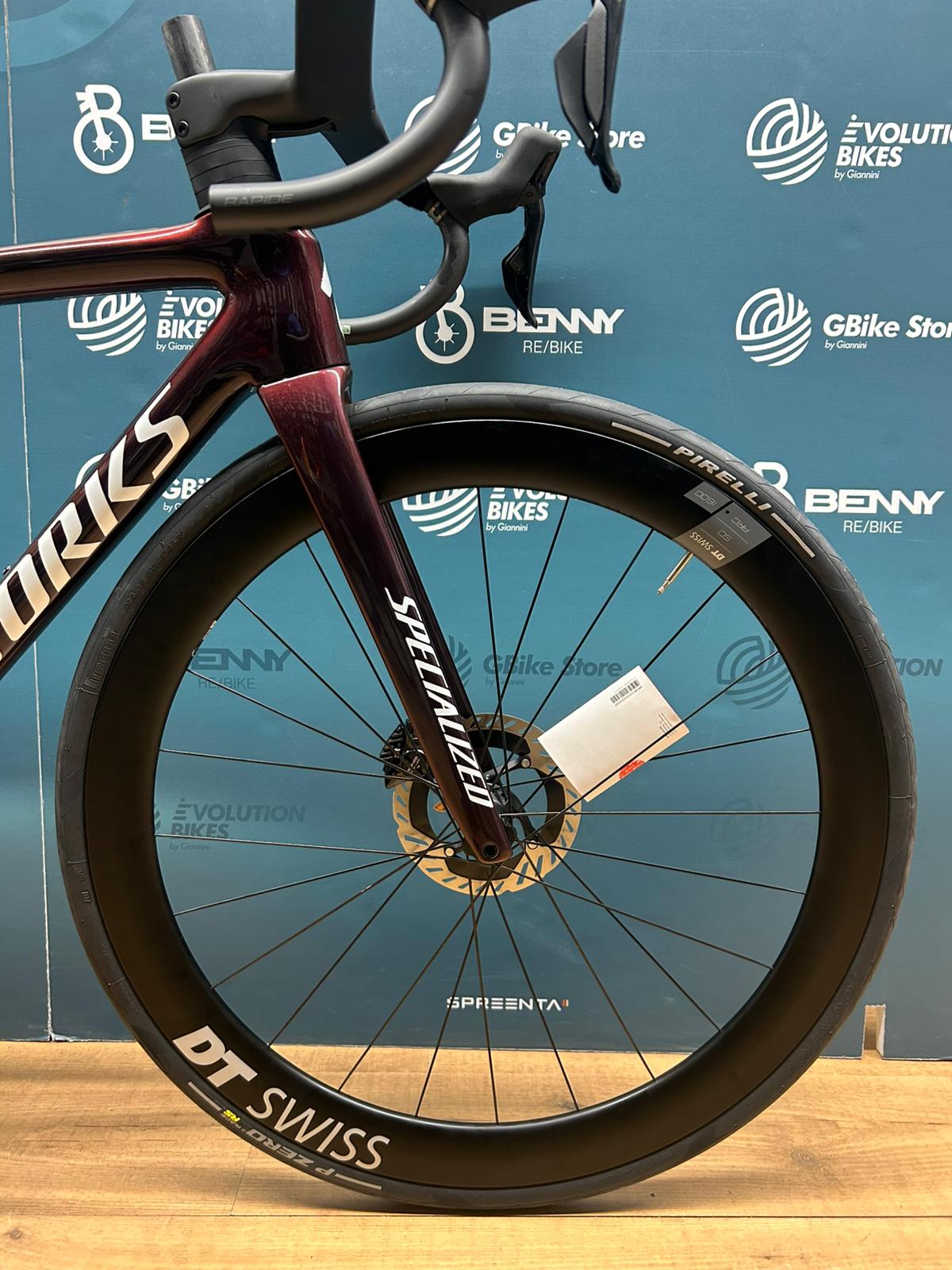 S-Works SL8 Tarmac Dura-Ace Di2 12v Größe 52 - Demotest