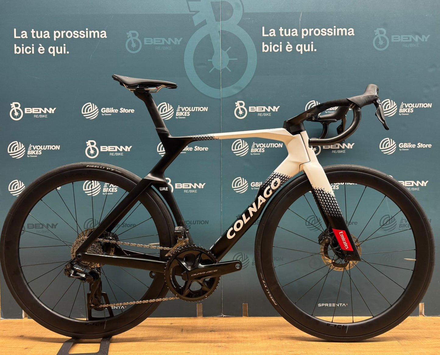 Colnago Y1Rs Dura-Ace Di2 Vision SC45 UAE-Größe M - Gebraucht