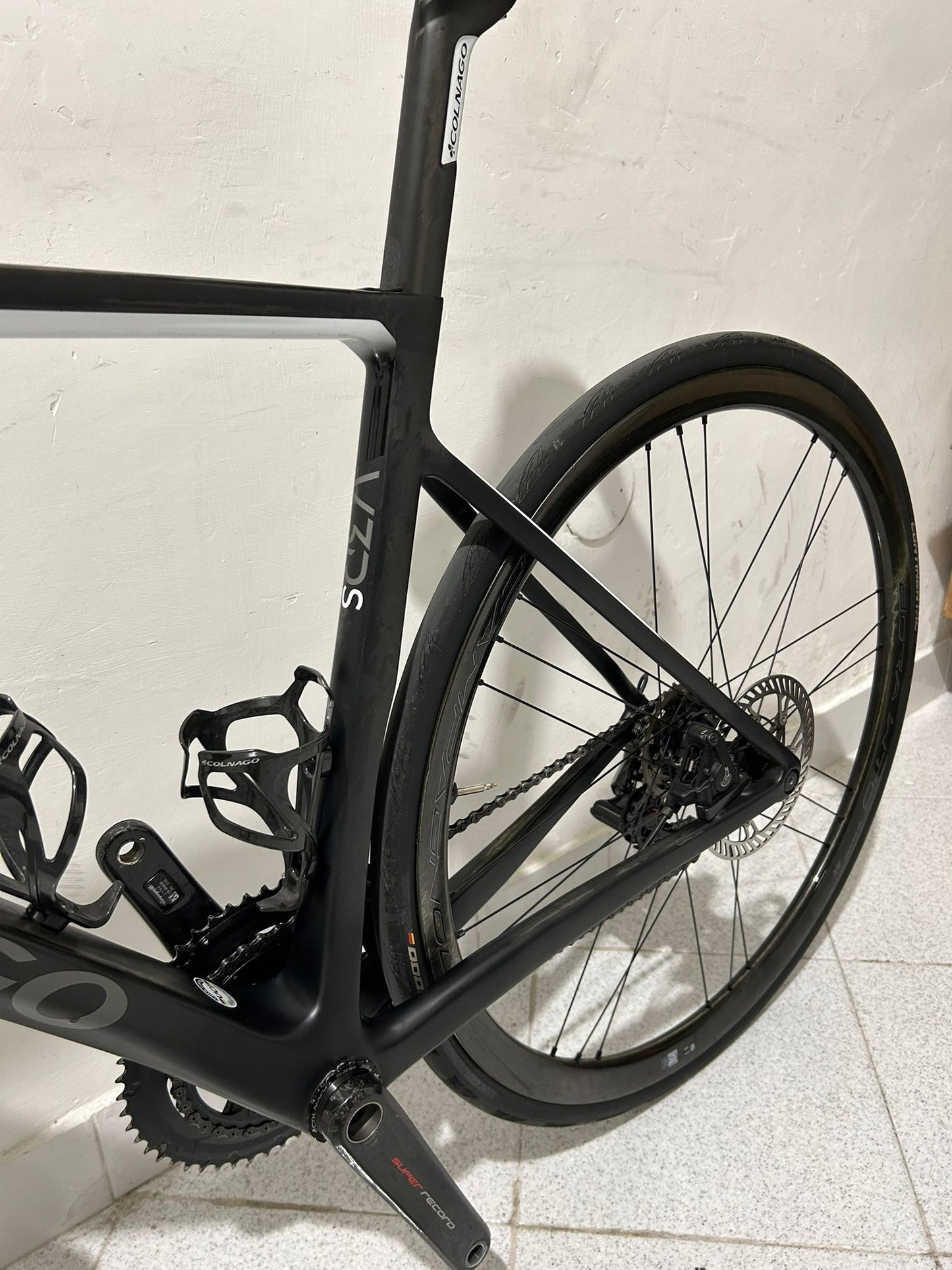 Colnago v3rs super -record eps maat 48s - gebruikt