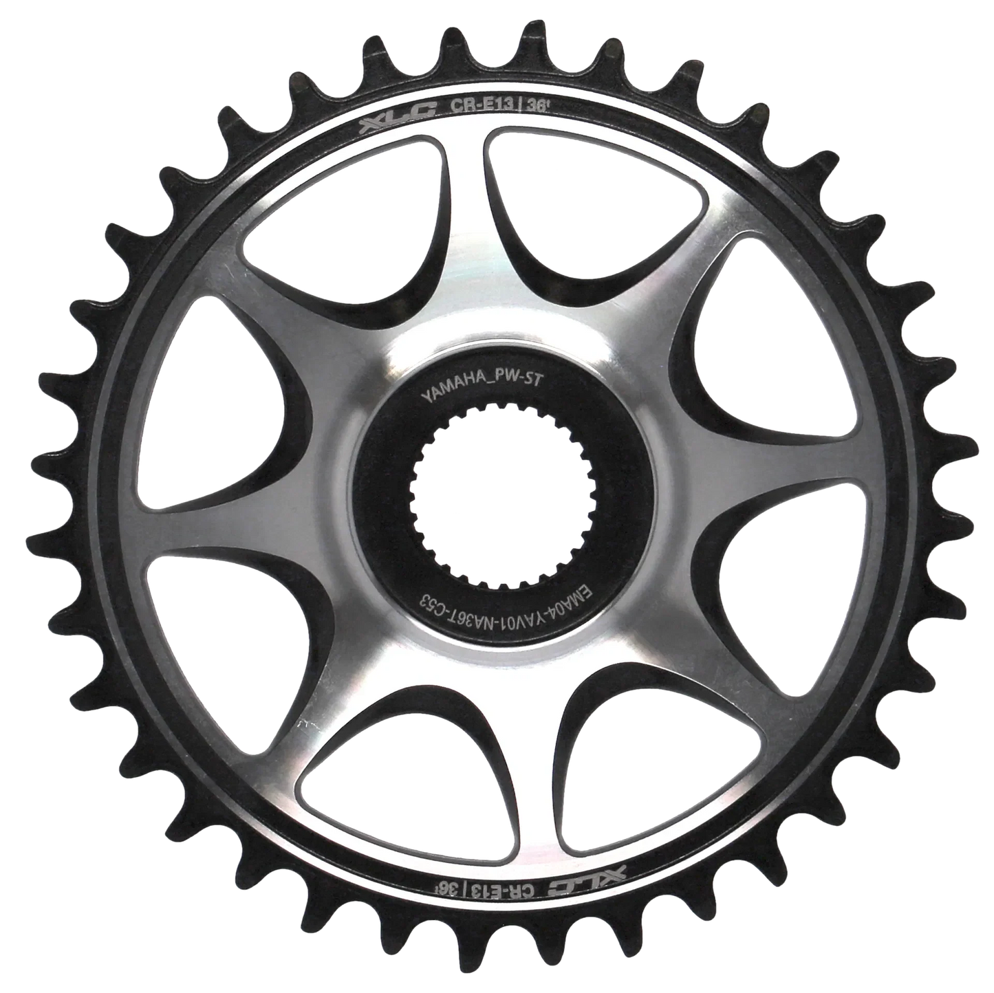 Plato para bicicleta eléctrica XLC CR-E13 para Yamaha PW-ST