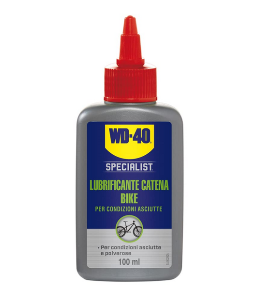 Pyörä WD-40 -asiantuntija voiteluaine kuiviin olosuhteisiin 100 ml