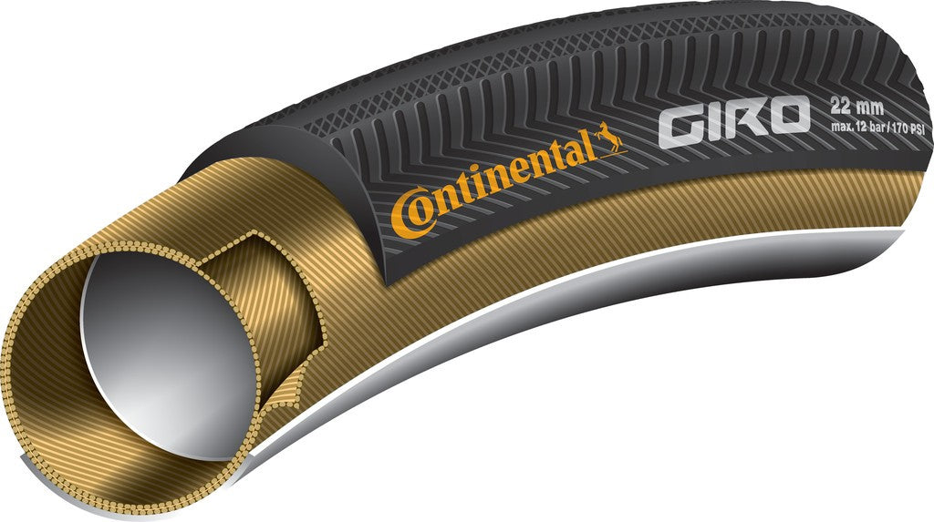 Röhrchen Continental Giro 28 "x22mm schwarz