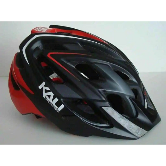 Kali Chakra Plus Capacete Color Color Matt Capacete de Ciclismo Black -Red