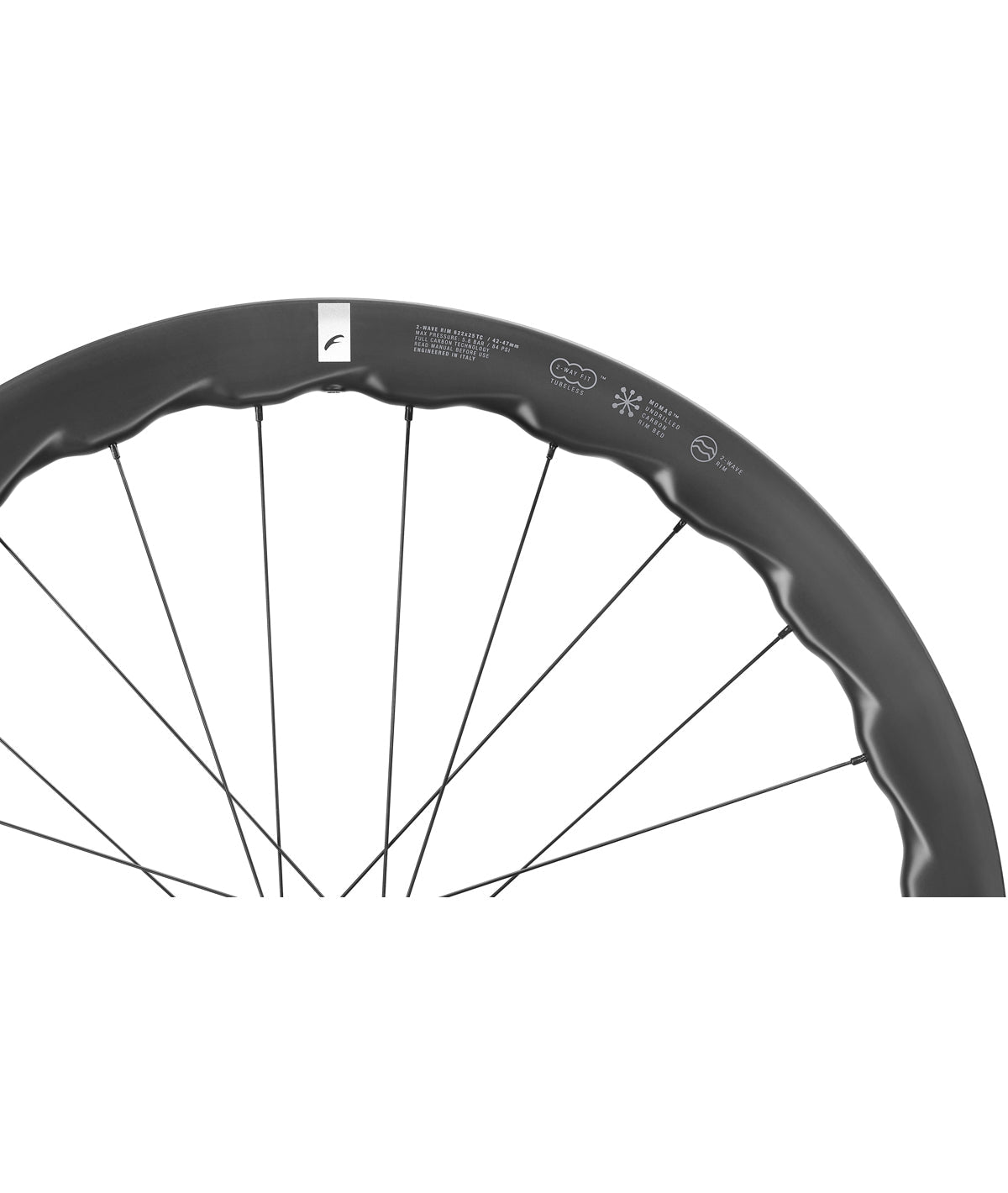 Fulcrum Soniq DB 2WF C25 AFS Front Wheels HH12 - Post. HH12/142 + 2WF valve