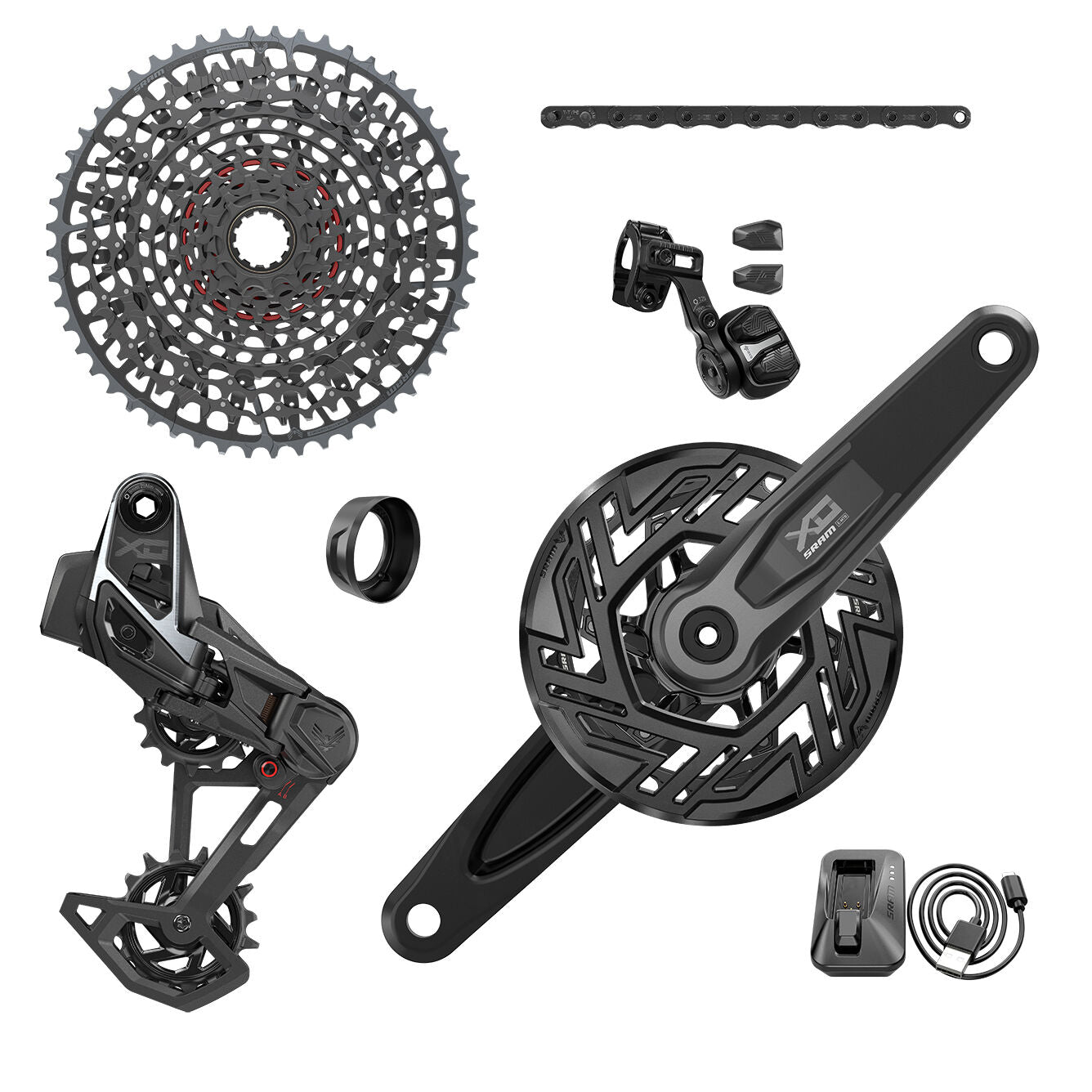 SRAM X0 Eagle Group Transmission T-Typ AXS E-Bike-Brose