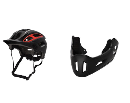 Casco Acerbis Double.P Con Mentoniera Estraibile