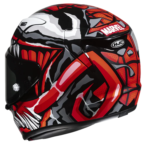 HJC RPHA 12 Casco de Venom Marvel MC1SF maximizado