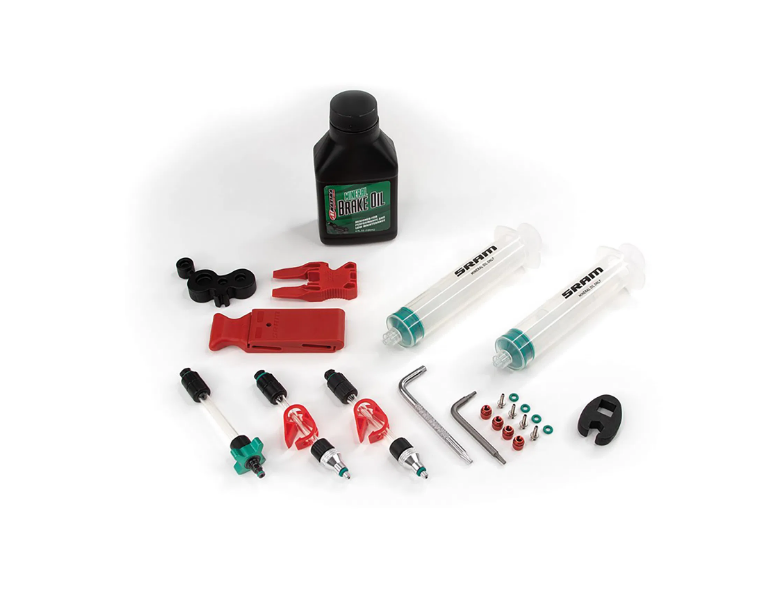 Kit de purge de frein Huile minérale Sram V2, DB8/Maven