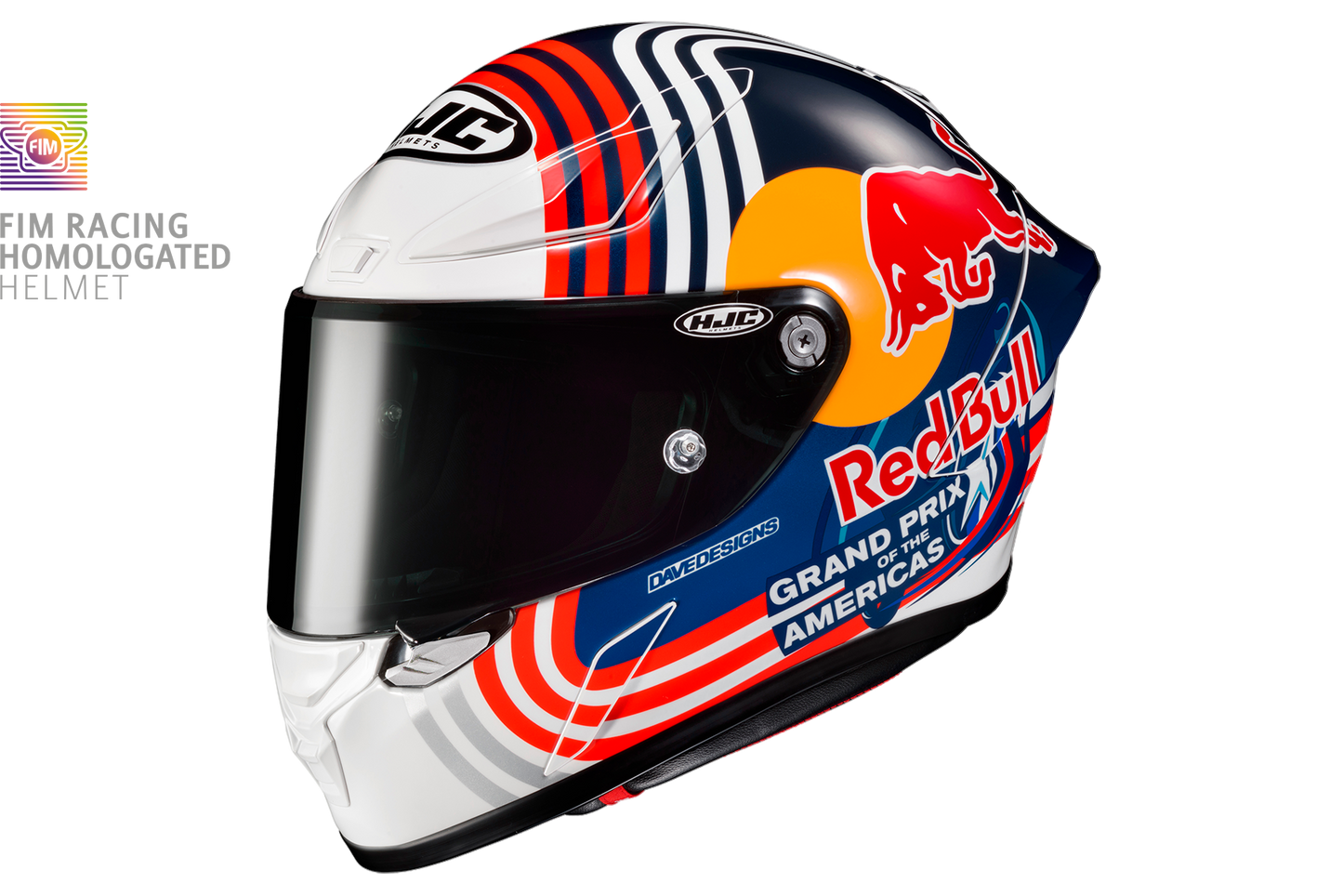 Voller HJC RPHA 1 Red Bull Austin GP