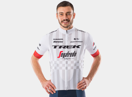 Chemise à manches courtes Trek Réplique de Santini Segafredo