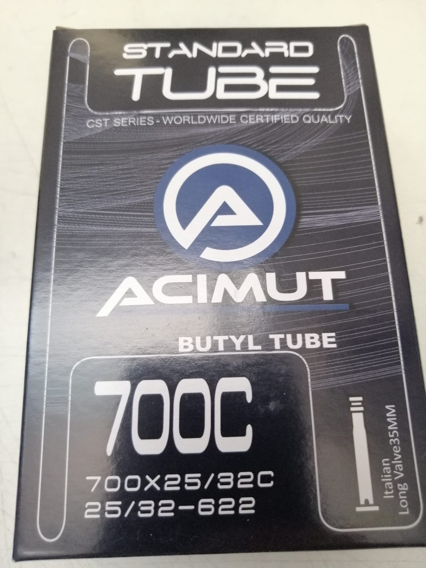 Tubo padrão de tubo acimut 700x23/32c 35mm válvula