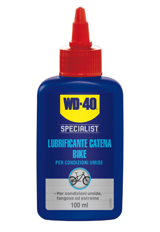 Bike WD-40 Specialista Lubrikant na bicykli pre 100 ml mokrých podmienok