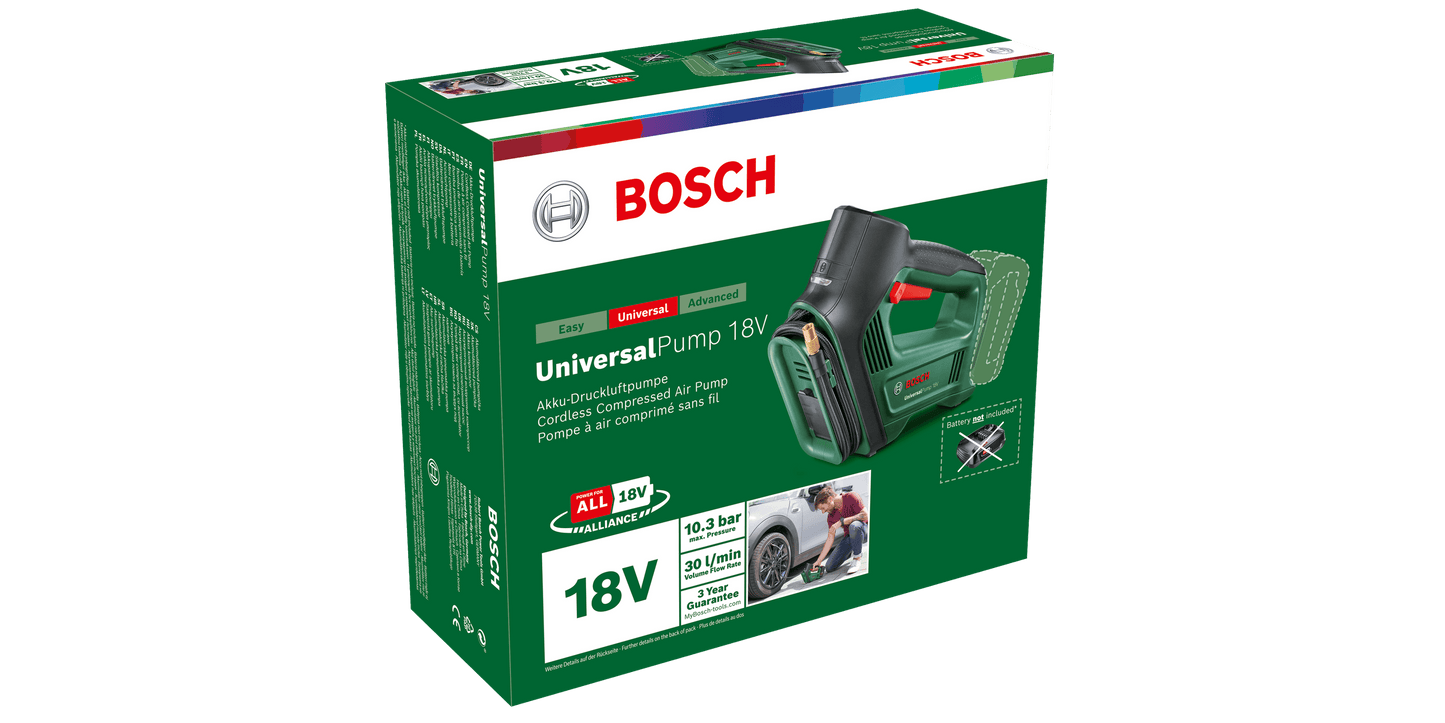 Bosch Universal Pump 18V elektrische pomp