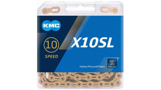 Konc x10SL Goldkette - 10 Geschwindigkeit/ 114 Glieder