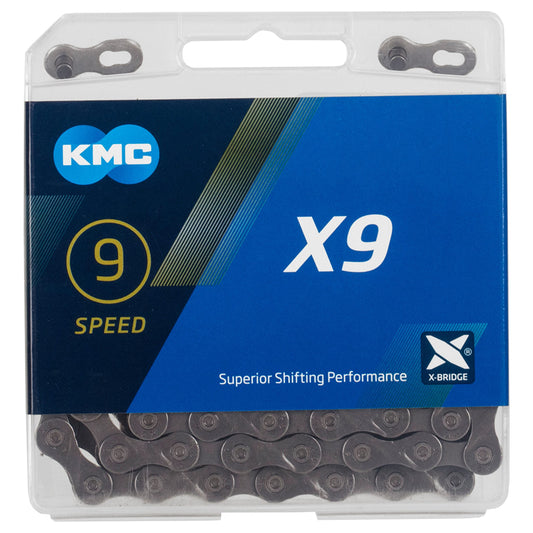 Catena KMC X9 - 9 Velocita' Silver / 114 L